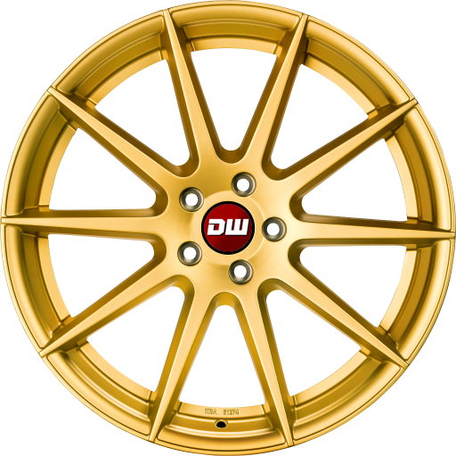 DW Wheels DW7 Gold